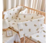 PTKG Housse pour Protection de Bord de Lit pour d'enfant Protection pour Cadre de Lit BéBé Protection Protection des Bords et des Coins BarrièRe de Enfants Meilleur Soutien Fixe,C12,240 * 28cm