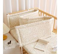 PTKG Salle de Lecture Decoration Enfant,Ciel de Lit pour BéBé,Ciel de Chambre d'enfant,Coussin Anti-Chute Protection,Protection des Bords et des Coins,Protection Lit Enfant,F7,240cm