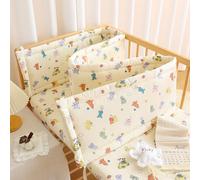 PTKG Salle de Lecture Decoration Enfant,Ciel de Lit pour BéBé,Ciel de Chambre d'enfant,Portable Coussin Protection des Bords et des Coins,Barriere de Securite Enfant Lit,F1,250cm