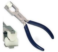 PTL® Pince à plier profonde en nylon pour former des anneaux de petite taille en forme de U pour la réparation de cadres en verre optique pour loisirs et loisirs créatifs