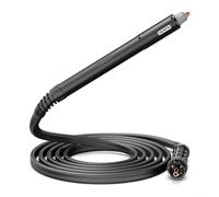 PTM-60 Torche de coupe plasma avec câble de 6,1 m, 60 A industriel pour outil de découpe plasma CNC pour acier au carbone, acier inoxydable, aluminium, allumage pilote non HF, compatible avec