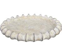 PTMD Bol Cheyene - 40x40x5 cm - Ciment - Crème