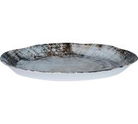 PTMD Bol Kaylaa - 32x18x3 cm - Porcelaine - Crème