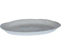 PTMD Bol Mavry - 32x18x3 cm - Porcelaine - Crème