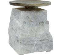 PTMD Chandelier Nimo - 9x9x11 cm - Marbre - Blanc