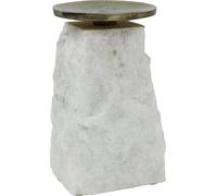 PTMD Chandelier Nimo - 9x9x16 cm - Marbre - Blanc