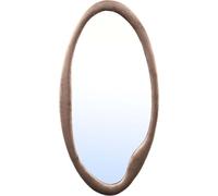 PTMD Miroir Don - 50x4x98 cm - Velours - Marron