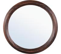 PTMD Miroir Nibbi - 65x5x65 cm - Bois - Marron