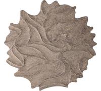 PTMD Panneau mural Ceanna - 90x2x90 cm - Mdf - Marron