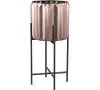 PTMD Pot de fleurs Eleyza - 31x31x66 cm - Métal - Cuivre