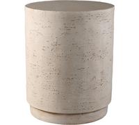 PTMD Table d'appoint Chandar - 45x45x55 cm - Magnésium - Crème