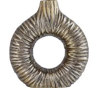 PTMD Vase Jiss - 20x6x20 cm - Aluminium - Or