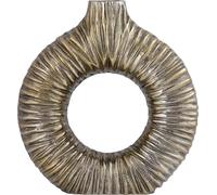 PTMD Vase Jiss - 26x6x26 cm - Aluminium - Or