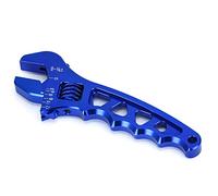 PTNHZ Clé à molette réglable en aluminium léger AN3-AN12 (bleu)