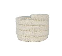 PTNKUIIY Lot de 3 Paires de Lacets Plats en Peluche 10 mm - Lacets de Rechange Universels pour Chaussures de Sport et de Course - Adultes et Enfants - Beige, 90