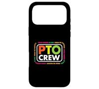 PTO Crew School Volontaire Parent Teacher Organization Team Coque pour iPhone 17 Pro Max