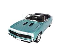 PTPTPTPT Model 1 18 pour Chevrolet Corvette 1957 Coulée Alliage Moulé sous Pression Modèle De Voiture Statique Souvenir Collection (E)