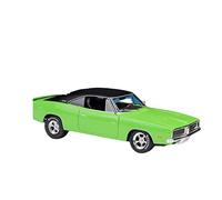 PTPTPTPT Model 1 18 pour Dodge Charger 1969 Vintage Voiture Alliage Modèle Voiture Adulte Collection Souvenir Affichage Ornements (B)
