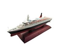 PTPTPTPT Modèle De Bateau De Croisière en Résine, Collection De Décoration pour La Maison, Modèle Reine Elizabeth Cadeau Festif(Colored Oil Version)