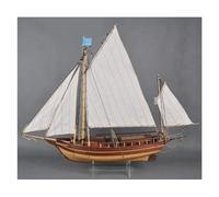 PTPTPTPT Modèle Kits De Modèles De Bateau À Voile en Bois Classiques, Échelle 1/30, pour SPARY Boston, Modèle De Bateau À Voile Moderne À Monter Soi-même Cadeau Festif