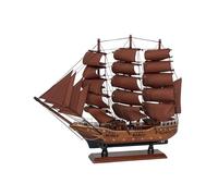 PTPTPTPT Modèle Modèle De Voile De Style Méditerranéen, Décoration De Bateau en Bois Massif, Collection De Cadeaux pour La Maison Cadeau Festif(A)