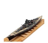 PTPTPTPT Modèle Modèles De Navires pour Cuirassé Bismarck, Décoration De Maison Militaire, Modèles De Navires en Plastique, Cadeau pour Adulte, 1/350 Cadeau Festif