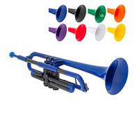 pTrumpet PTRUMPET1B Trompette en plastique Bleu