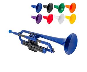 pTrumpet PTRUMPET1B Trompette en plastique Bleu