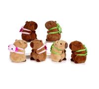 Pts Capybara Avec Sac À Dos Animal En Peluche 21 Cm