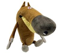 PTS SRL Zig et Sharko Poupée d'Iena Bruna - Figurine en peluche à collectionner - Hauteur 25 cm - Couleur marron