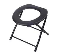 PTS01 Chaise percée pliante et portable pour toilettes Capacité 50 kg