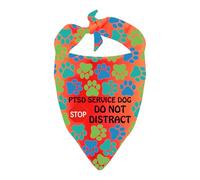 Ptsd Service Bandana pour chien avec inscription « Do Not Distract »