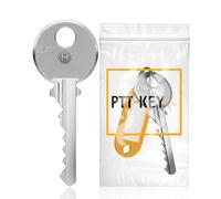 PTT-KEY - Clé PTT H10 pour serrure boîte aux lettres et entrée d'immeuble - Clé passe partout - Clé universelle - Barillet de boîte aux lettres - Pass PTT H10 - Pass universelle - Clé PTT H10