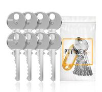 PTT-KEY - Clés Pass PTT T10, F10, Q10, R10, S10, U10, P10, D10 - Clé passe partout boîte aux lettres - Clé universelle - Barillet, serrure boîte aux lettres - Passe PTT - Trousseau PTT universelle