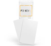 PTT-KEY® | Lot de 2 Cartes RFID 13.56Mhz | Programmable MCT sur Smartphone Android | UID Modifiable | Puce CUID | Carte Vigik Universel | NFC Tag | Badge Passe Partout | Badge Immeuble | Lecteur RFID