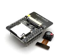 Pttnyuere Port Série du Module WiFi ESP32-CAM WiFi vers Carte Mère WiFi Bluetooth IoT 5V Bluetooth avec Module OV2640