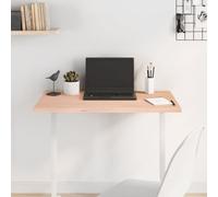 PTUGUOF Plateau de table 80 x 40 x 2 cm en bois massif de chêne non traité | Fabriqué à la main avec bord naturel, projet de bricolage, peut être combiné de manière polyvalente avec des supports