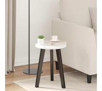PTUGUOF Plateau de table rond Ø 30 x 1,5 cm - En bois blanc brillant | Design minimaliste, convient pour un projet de bricolage, uniquement pour l'intérieur, facile à nettoyer