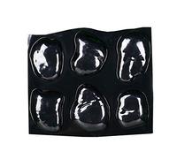 ptumcial Moule à Dalles décoratives pour Dalles de Jardin Galets décoratifs Moule à béton en Plastique Jouet en Ciment Faire soi-même