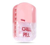 Ptwola Chill Pill Pince à cheveux rose en pharmacie - Accessoire de cheveux fantaisie personnalisé - Accessoires de cheveux fantaisie d'été en acétate - Petites barrettes à cheveux pour femme -