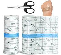 Ptyism Pansements de douche imperméables 15 cm x 10 m (ciseaux inclus) - Second Skin - Tatouage pour poignets, épaules, bras, plaies, protection