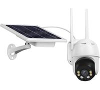 Ptz Faire Pivoter La Caméra 1080p Zoom 4g Sim Audio Bidirectionnel AI Suivi Automatique Caméra sans Fil Vidéo IR Extérieure Caméra De Sécurité Domestique, 4g 64g Ram