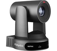 PTZOptics Move Caméra PTZ 4K 30x à Suivi Automatique avec lumière de Compte intégrée, réduction du Bruit 3D et Modes avancés de Balance des Blancs (Gris)