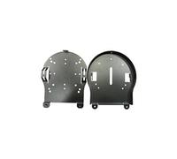 PTZOptics Universal Thin Profile - Kit de montage pour caméra - montable au plafond - revêtement noir poudré - pour Move SE PT12X-SE-GY-G3