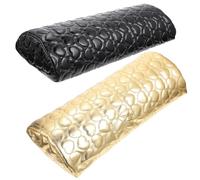 PU Coussin 2 Pièces de Manucure Cœur pour Mains | Repose-mains pour Nail Art à Domicile, Réduit la Fatigue du Poignet, Style Chic, Présent