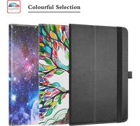 Pu Cuir Etui Et Pliable Stand Folio Coque Pour Doogee T10w / Oscal Pad16 / Pad60 / Pad70/ Blackview Tab 30 Wifi/Tab 7 Wifi/Tab 8 Wifi Tablette 10 Pouces,Love Tree