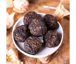 Pu-Erh Tuocha Grande Feuille Espèce Pu'er Thé Mûr Fermenté Pressé Thé Noir 500g