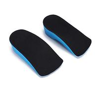 PU Height Increase Insoles - Comfortable Half Height Boosters for Men & Women - 2-4cm Cushioning Solution - Perfect for Any Shoe Size