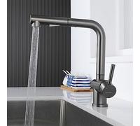 Pu Kitchen Faucet with 2 Functions - Farmhouse Style Ideal for RVs & Modern Homes Easy Installation Versatile Color Options for Stylish Kitchens (E A)