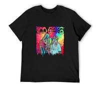PU KOU All 100 gecs of The Rainbow t-Shirt Crew Neck Unisex Short Sleeve T-Shirt L